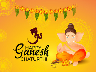 Sticker - HAppy Ganesh Chaturthi