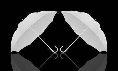 minimalist, minimalism, umbrella rain, umbrellas, background, design, umbrella, rain, isolated, protection, black, open, object, weather, parasol, white, blue, handle, red, nobody, shelter, accessory,
