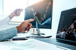 © joyfotoliakid - Business Team Investment Entrepreneur Trading discussing and analysis finance market graph stock market trading,stock chart concept