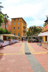 Wall Mural - Menton old town market, French Riviera