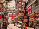 Fototapeta Big Ben - Hongkong China Altstadt 