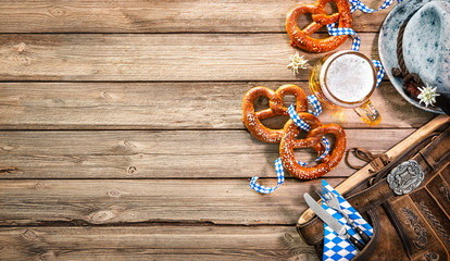 Wall Mural - Background for Oktoberfest