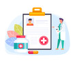 © PrettyVectors - Medicine doctor office concept. Vector flat cartoon graphic design isolated illustration