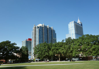 Wall Mural - Moore Square in downtown Raleigh