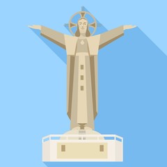 Vietnam statue icon. Flat illustration of Vietnam statue vector icon for web design