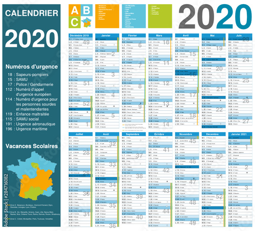 Calendrier 2020 14 Mois Avec Vacances Scolaires Officielles 2020 2021 Entierement Modifiable Via Calques Et Texte Arial Buy This Stock Vector And Explore Similar Vectors At Adobe Stock Adobe Stock calendrier 2021 gendarmerie