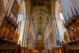 Fototapeta Londyn - Southwark Cathedral in  London, UK