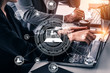 © InfiniteFlow - E-learning and Online Education for Student and University Concept. Graphic interface showing technology of digital training course for people to do remote learning from anywhere.