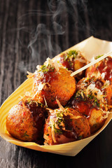 Poster - たこ焼き　Japanese food Takoyaki