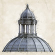 3D Illustration of a fictional Renaissance Building