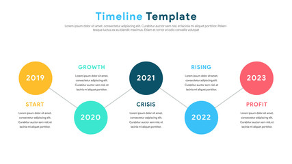 Naklejka na meble Infographic elements for content, diagram, flowchart, steps, parts, timeline, workflow, chart with five options. Vector illustration