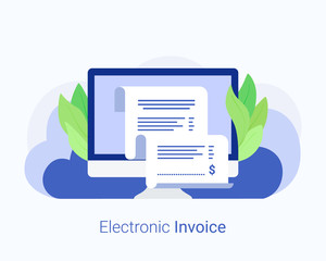 Electronic invoice