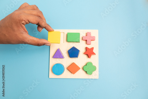 blue building blocks