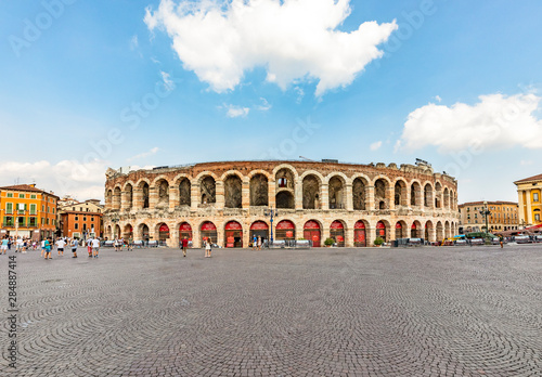 Cuadros en Lienzo famous old roman arena di Verona