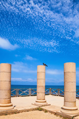 Poster - Caesarea, ancient columns