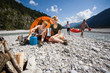 © Westend61 - Germany, Bavaria, Tozler Land, Young friends camping