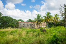 Main House Of Engenho Sao Joao On Itamaraca Island, Brazil - Engenho Is A Colonial-era Portuguese Term For A Sugar Cane Mill And Its Associated Facilities