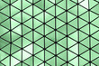 Trendy neo mint and black colored abstract futuristic metallic geometric ornaments background. Year color concept.