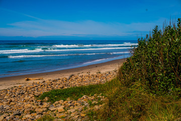 view of the beach