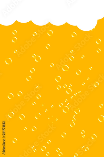 Close Up Illustration Of Beer And Beer Bubbles ビールとビールの泡のクローズアップのイラスト Adobe Stock でこのストックイラストを購入して 類似のイラストをさらに検索 Adobe Stock