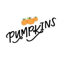 Canvas Print - Pumpkins