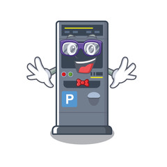 Canvas Print - Geek parking vending machine the cartoon shape