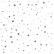 © writerfantast - Sparkle tinsel elements celebration graphic design. Falling silver stars abstract decoration for party, birthday celebrate, anniversary or event, festive.