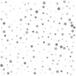 © writerfantast - Template for holiday designs, invitation, party, birthday, wedding. Silver stars on a square background.