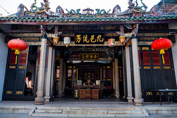 Poster - Chinese temple in Malaysia