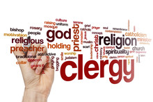 Clergy Word Cloud