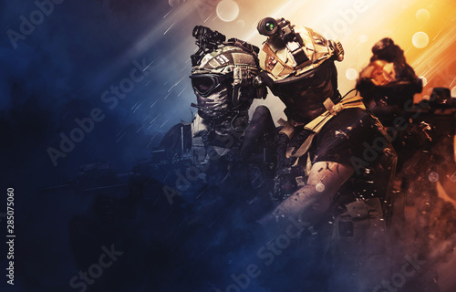 Fotografía special forces soldier , military concept