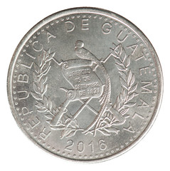 Canvas Print - New Guatemalan Coin