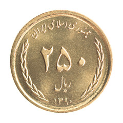 Wall Mural - Coin Iranian Rial