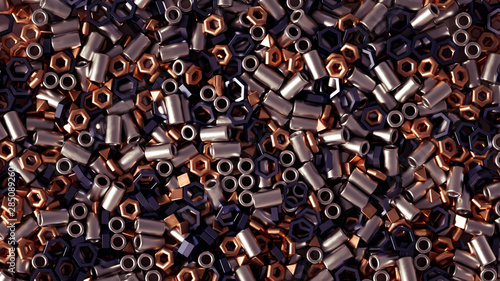 Foto  Industrial grunge metal background