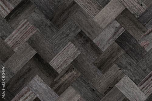 Wood Texture For Background Dark Parquet Floor With