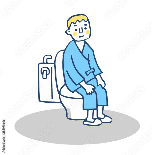 便座に座る男性 Buy This Stock Illustration And Explore Similar Illustrations At Adobe Stock Adobe Stock