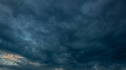 blue sky with clouds
