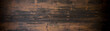 alte dunkle schwarze Holztextur lang panorama Banner