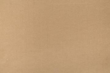 Decorative background of brown cardboard