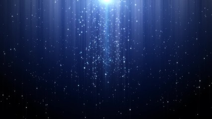 Wall Mural - abstract particle award with glitter effect on dark background