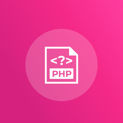 Poster - PHP code icon