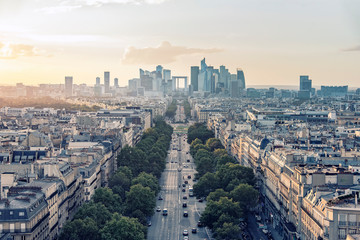 Wall Mural - La Defense, business district in Paris