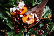 © Mariela Naplatanova/Stocksy - Spinach and Persimmon Salad