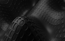 Surface Rubber 3d Abstract Background,3d Rendering 