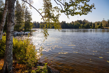 Wall Mural - River Kymijoki (Kymi) Finland