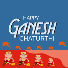 Sticker - Happy Ganesh Chaturthi