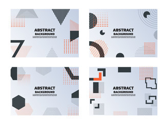 Wall Mural - Abstract smooth background white clean design with modern halftone and space for your text. vector illustration