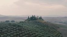Tuscany Sunrise Panoramic Landscape | 4K UHD D-LOG -
Perfect for colour grading! 23.976fps 
Misty sunrise over the San Quirico d'Orcia region of Tuscany. A picture-postcard drone shot of Tuscany.