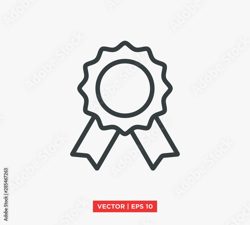 Fotografía Award Medal Icon Vector Illustration