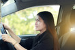 © puwa2827 - Asia woman driving a car